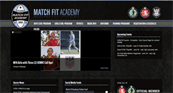 Desktop Screenshot of matchfitacademy.net